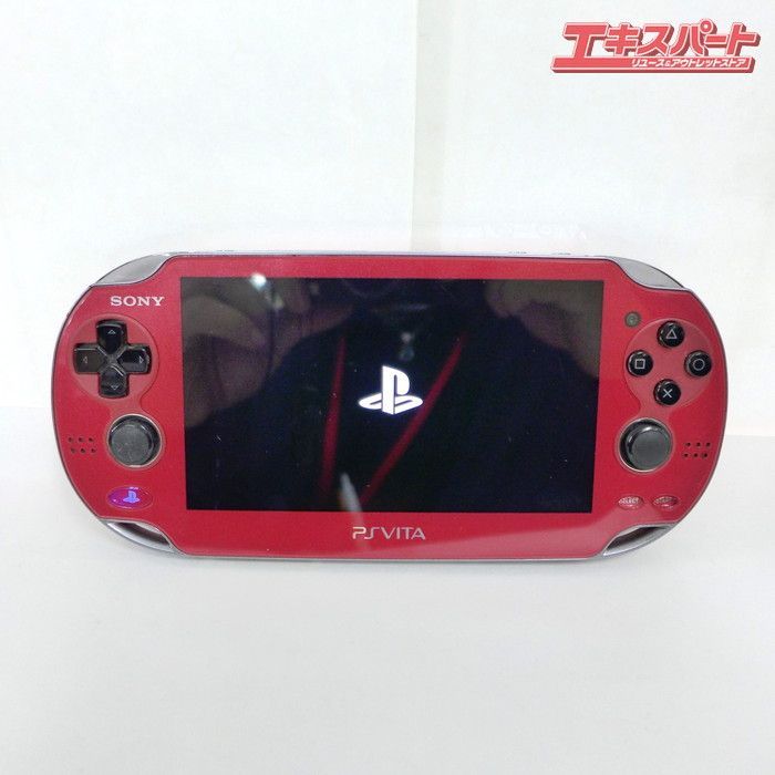 SONY ソニー PSVITA PSヴィータ PCH 1000 レッド 充電器 メモリースティック付 動作品