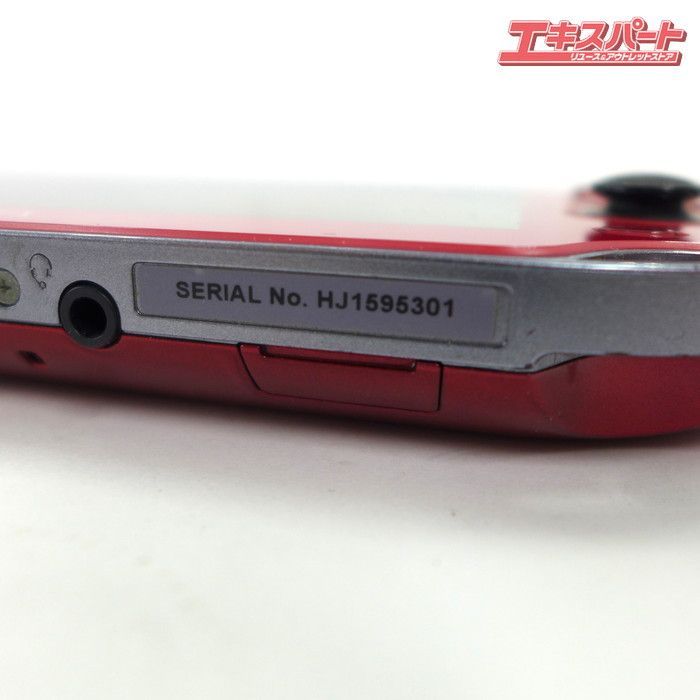  SONY ソニー PSVITA PSヴィータ PCH 1000 レッド 充電器 メモリースティック付 動作品 本体 PS Vita(ヴィータ)