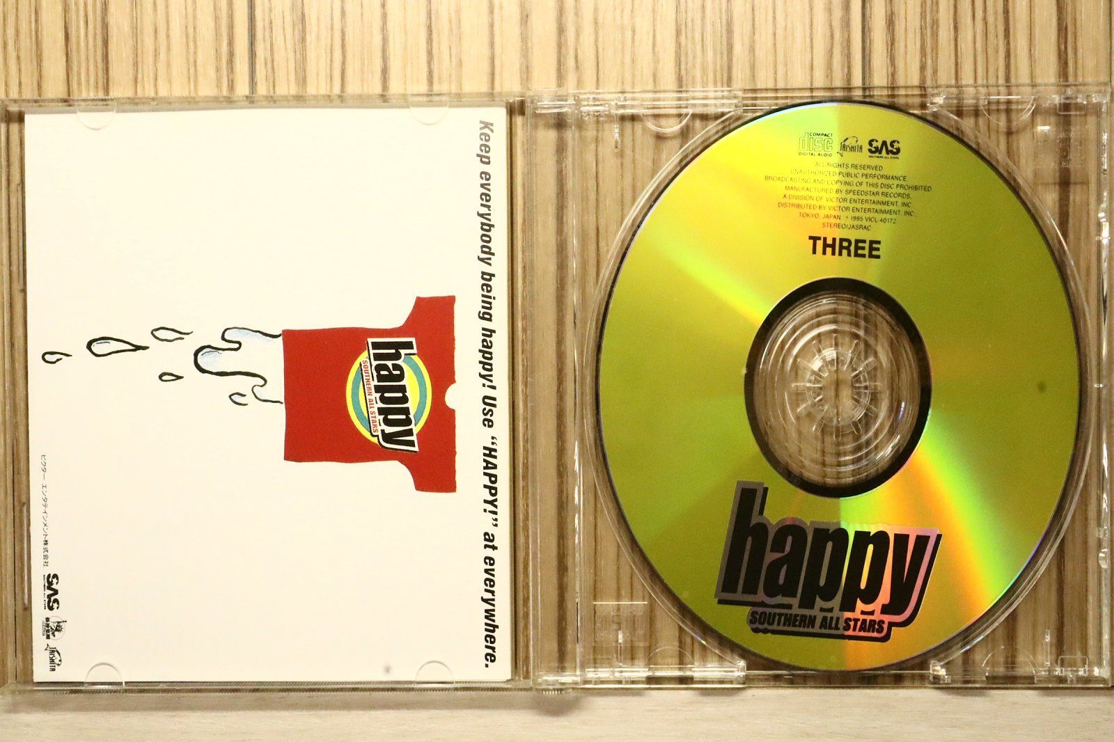中古CD☆サザンオールスターズ/Southern All Stars□ HAPPY! THREE