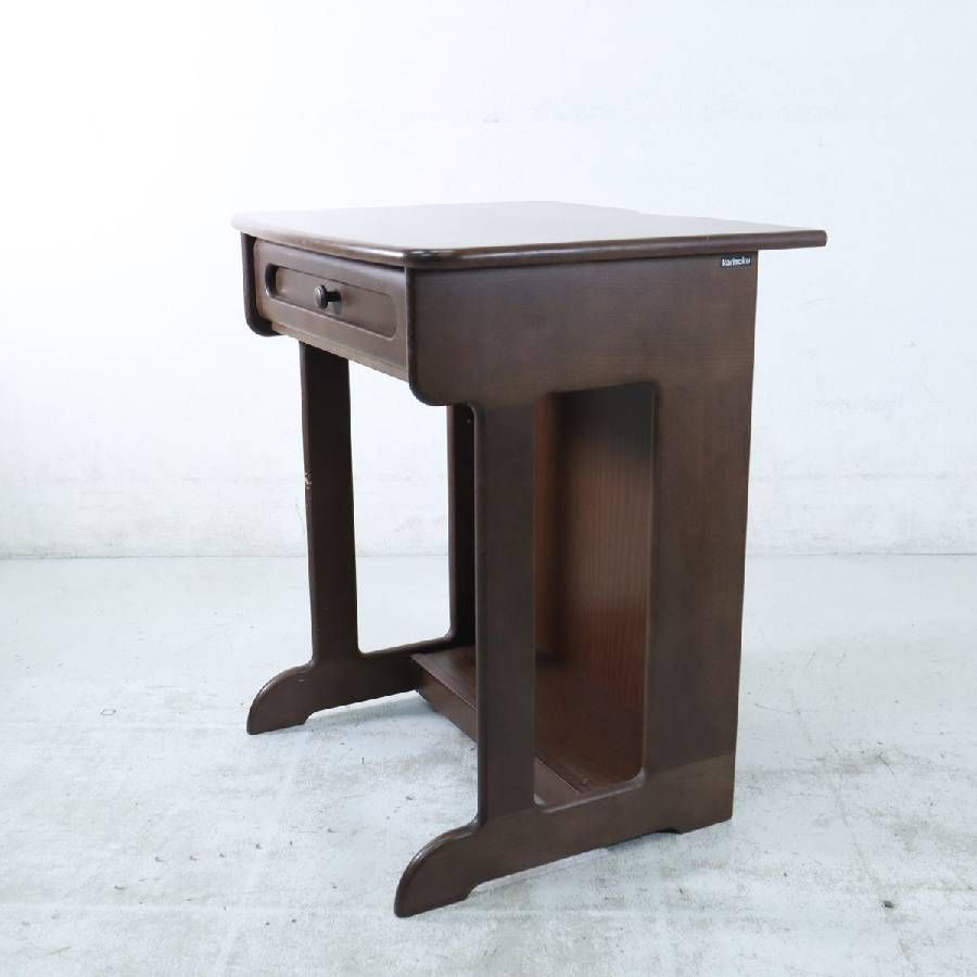 カリモク家具 パソコンデスク スライドテーブル付き ローデスク ヴィンテージ カリモク家具 パソコンデスク スライドテーブル付き ローデスク