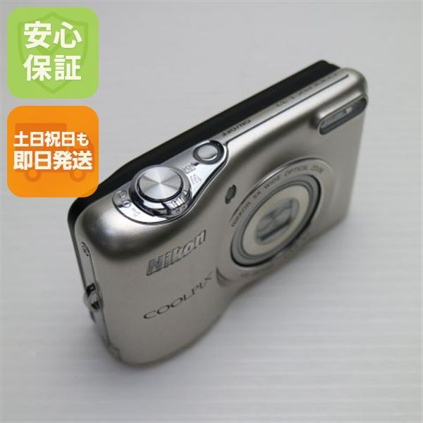超 COOLPIX L 32 シルバー コンデジ Nikon 本体 04000