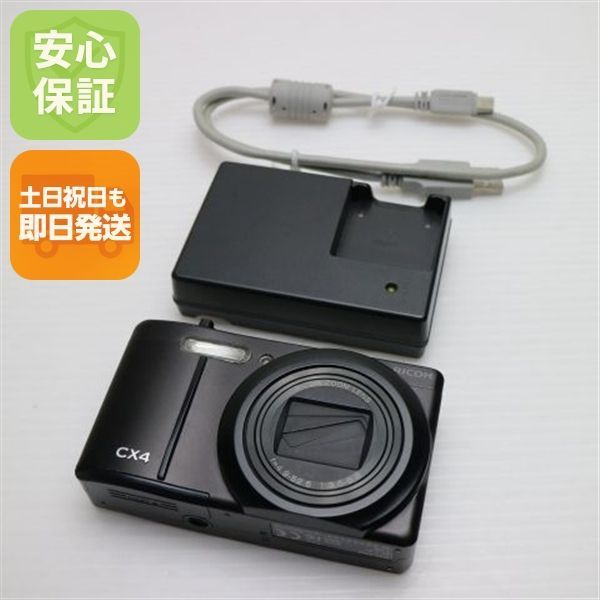 中古 RICOH CX4 ブラック 即日発送 RICOH デジカメ デジタルカメラ
