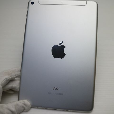 美品 SIMフリー iPad mini 5 Wi-Fi+Cellular セルラー 64GB シルバー