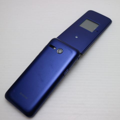 美品 KYF41 かんたんケータイ ロイヤルブルー 白ロム 本体 即日発送