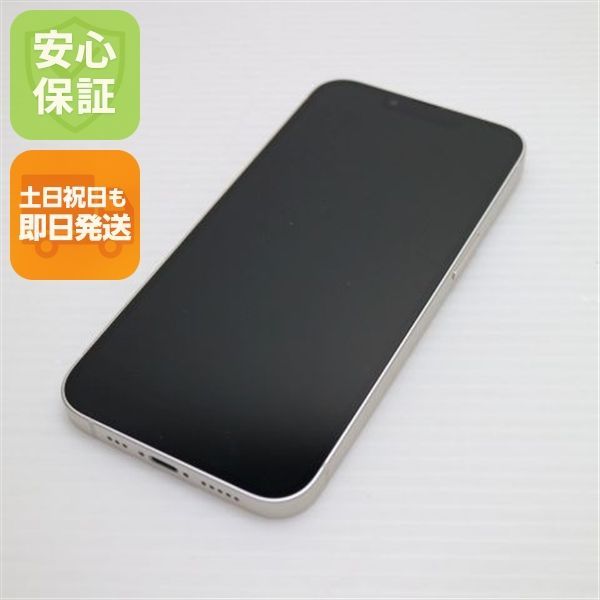SIMフリー iPhone 13 128 GB スターライト 白ロム 本体 04000