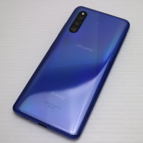 超美品 SC-41A Galaxy A41 ブルー スマホ 白ロム 土日祝発送OK 04000