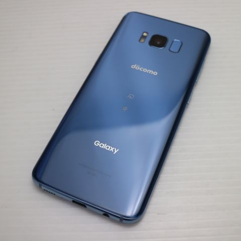 超美品 SC-02J Galaxy S8 ブルー 即日発送 スマホ SAMSUNG docomo 本体