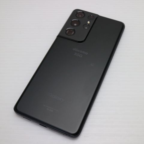 超美品 SC-52B Galaxy S21 Ultra 5G ファントムブラック 本体 即日発送