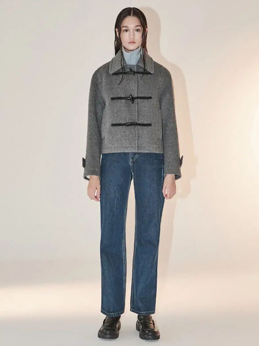 KUHO PLUS ダッフル コート グレー