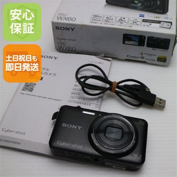 DSC-WX 60 Cyber-shot ブラック デジカメ SONY 本体 04000
