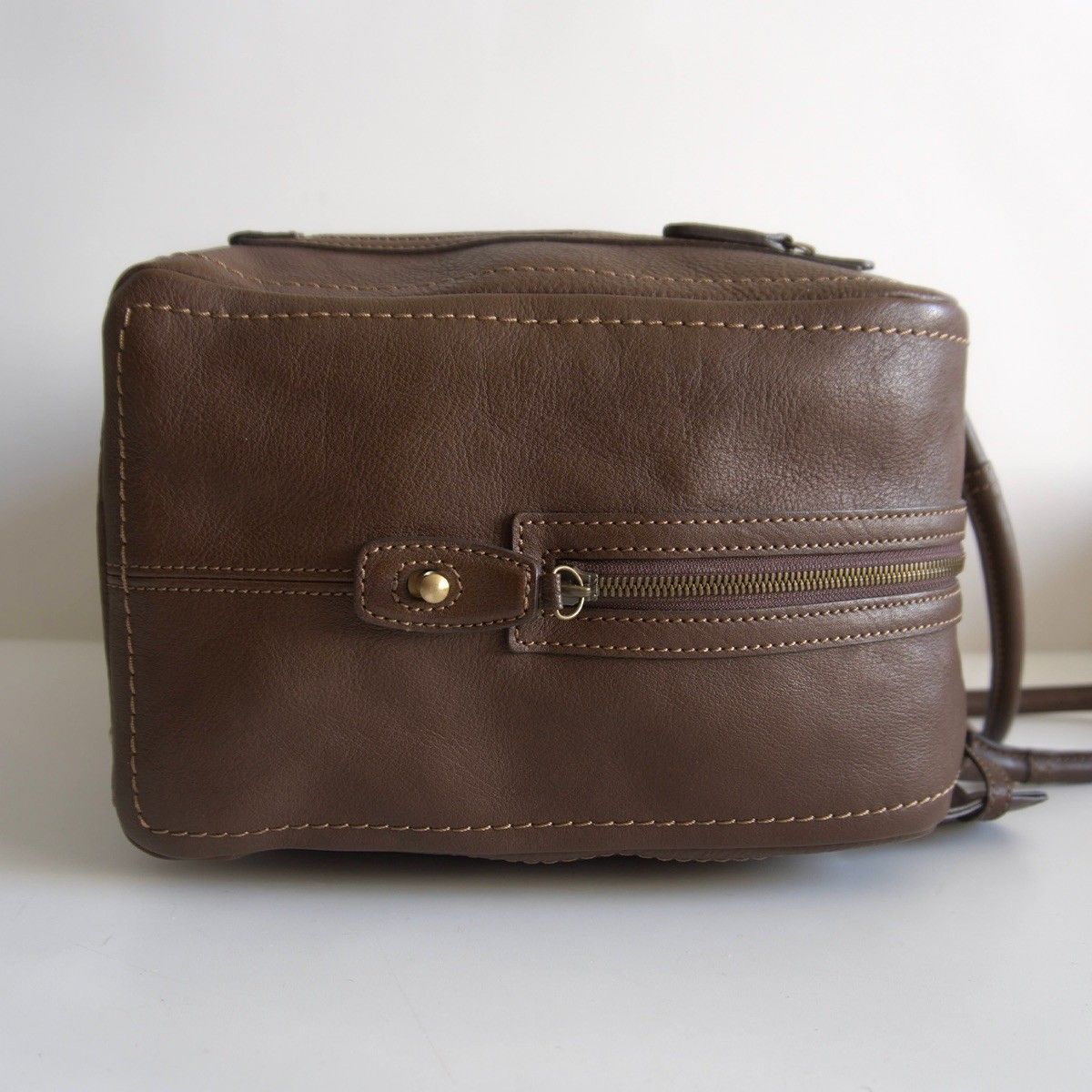 美品】 土屋鞄 【トーンオイルヌメ アンティック ボストン バッグ