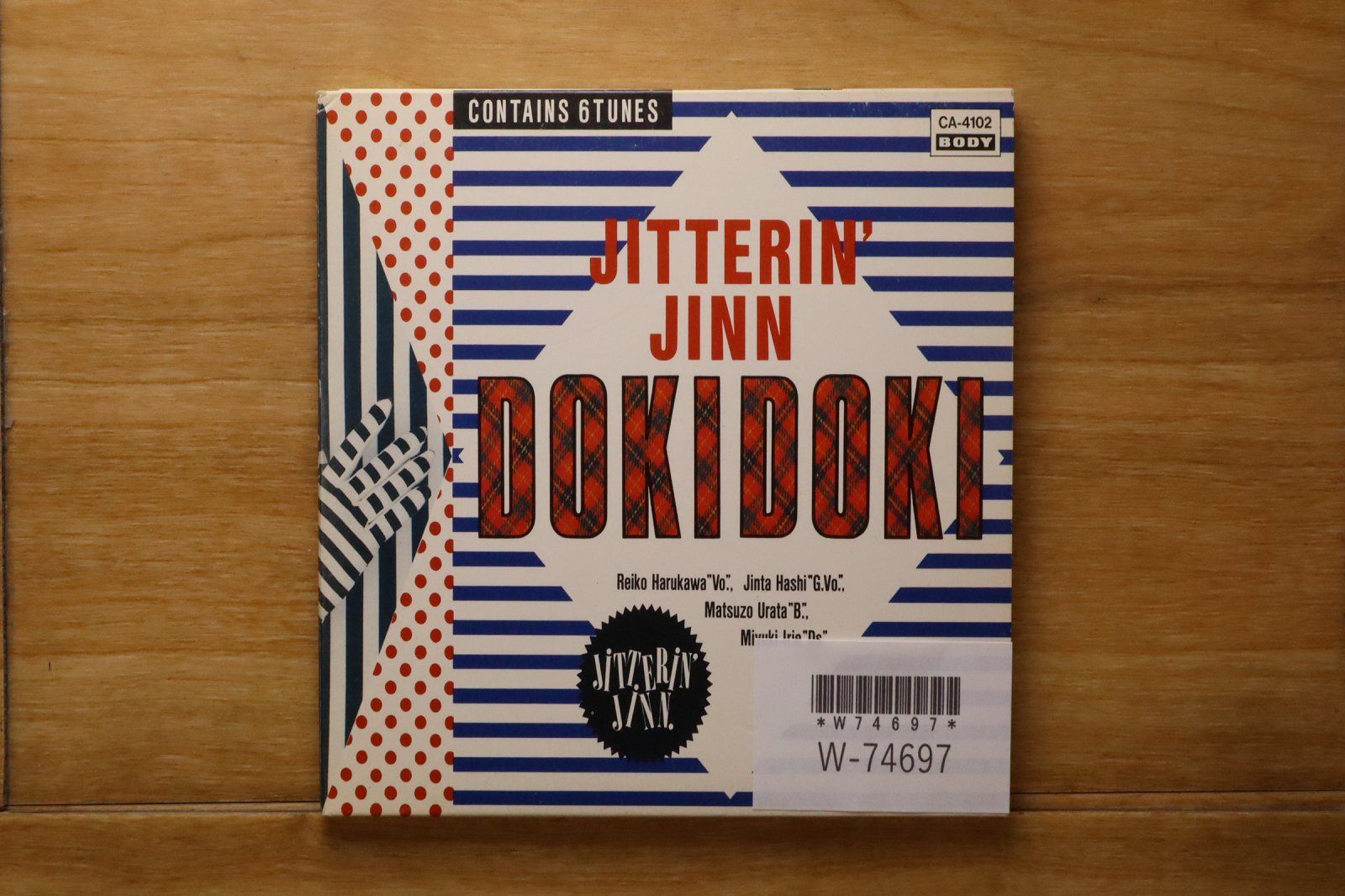 国内盤CD☆ジッタリン・ジン/JITTERIN'JINN□ DOKIDOKI 【CA4102