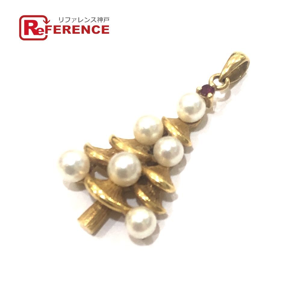 jewelry ジュエリー ペンダントトップ ツリー ミニパール K 18 ゴールド
