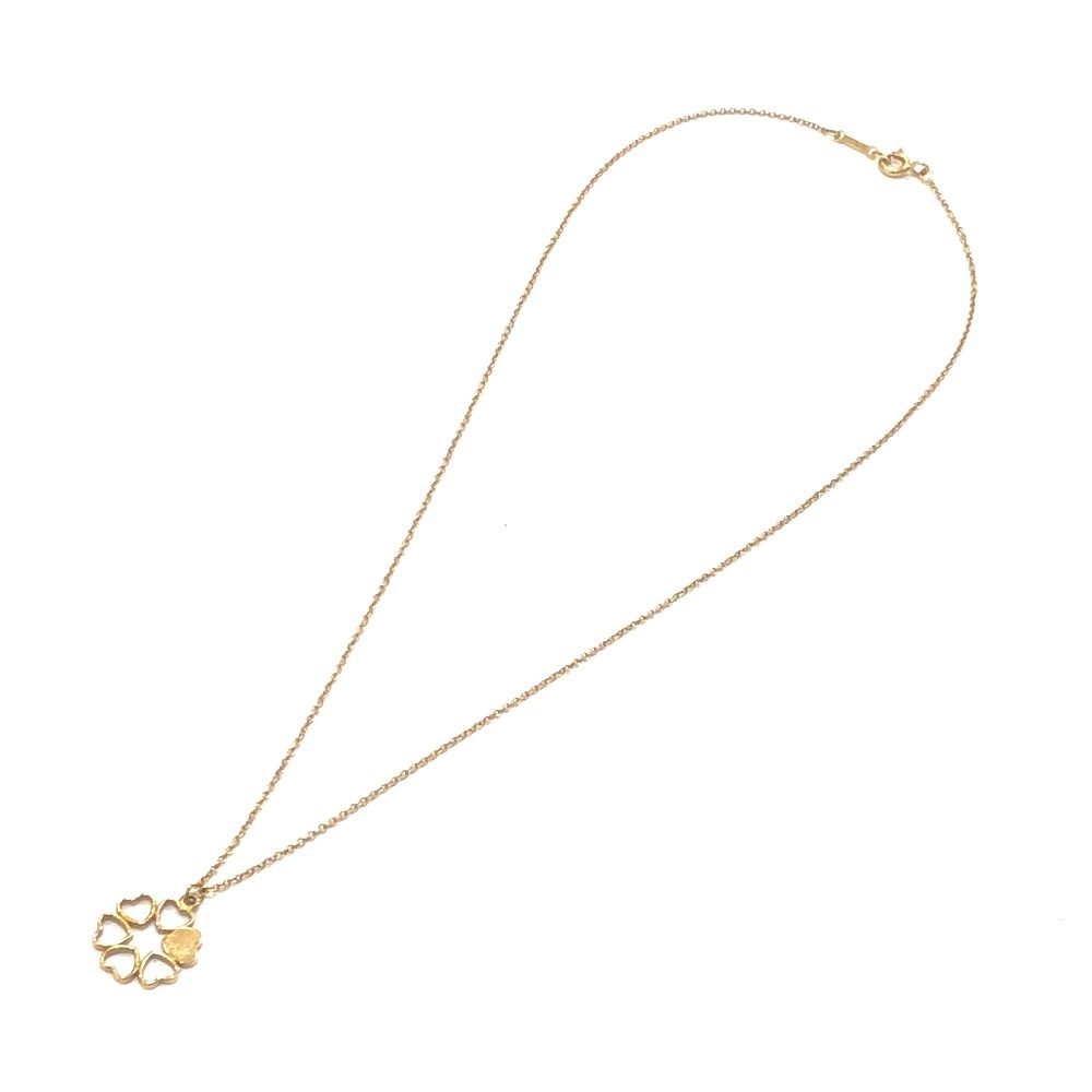 TIFFANY-Co. ティファニー ネックレス K 18 PG クラウン オブ ハート ピンクゴールド