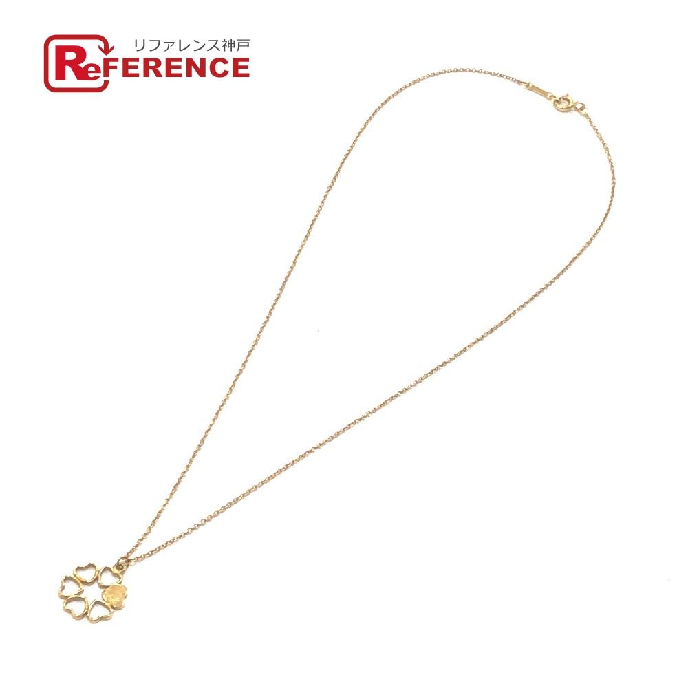 TIFFANY Co ティファニー ネックレス K 18 PG クラウン オブ ハート ピンクゴールド