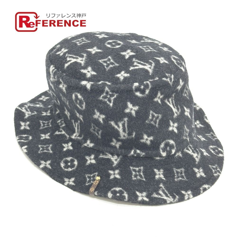 LOUIS VUITTON ルイヴィトン ハット ボブ キャリー オン M 76742 ウール ブラック