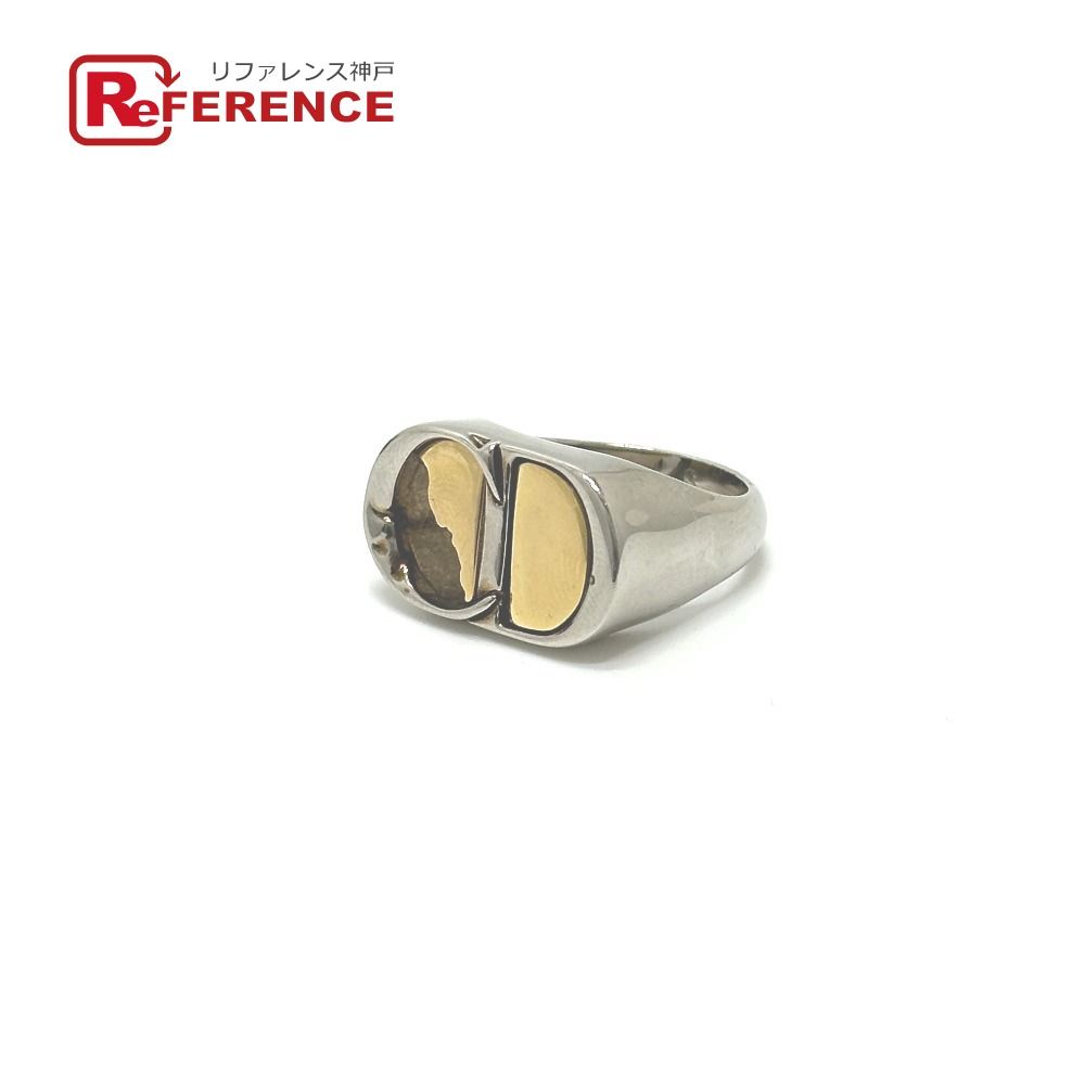 【匿名配送】Dior シルバーリング 真鍮 匿名配送】Dior シルバーリング 真鍮｜Christian Dior - ［未使用級