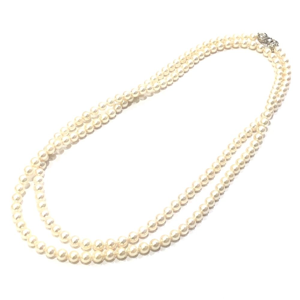 jewelry ジュエリー ネックレス パール 7 mm～7.5ｍｍ ホワイト
