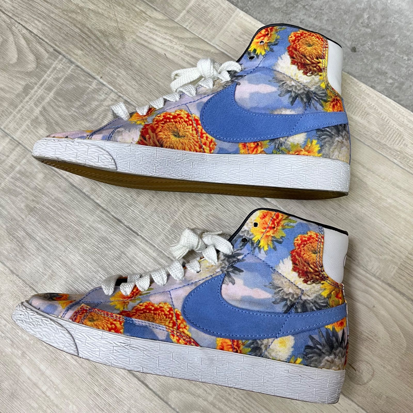 NIKE ハイカットスニーカー 中古・古着通販】NIKE (ナイキ) ハイカットスニーカー ホワイト