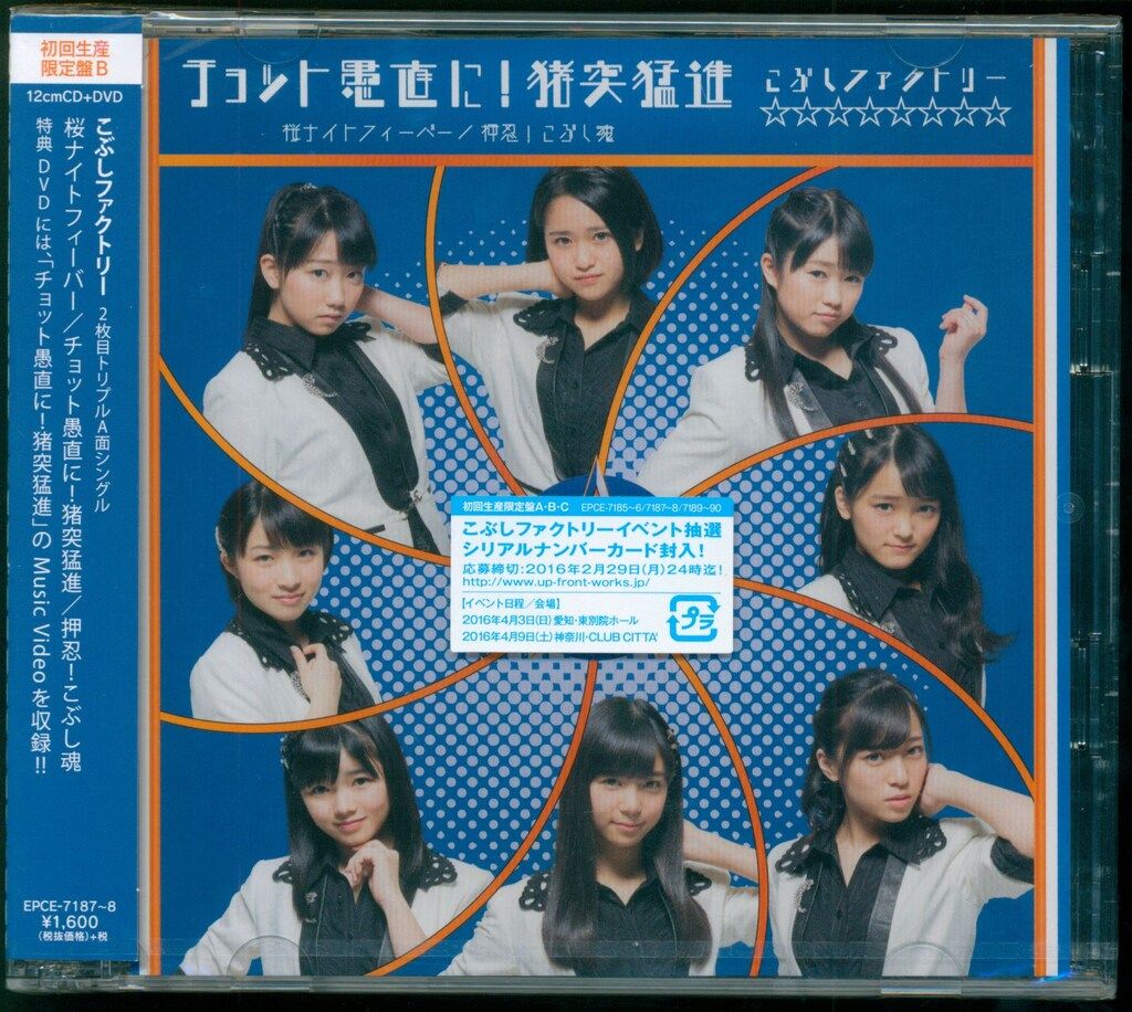 初回生産限定版B こぶしファクトリー 桜ナイトフィーバー/チョット愚直