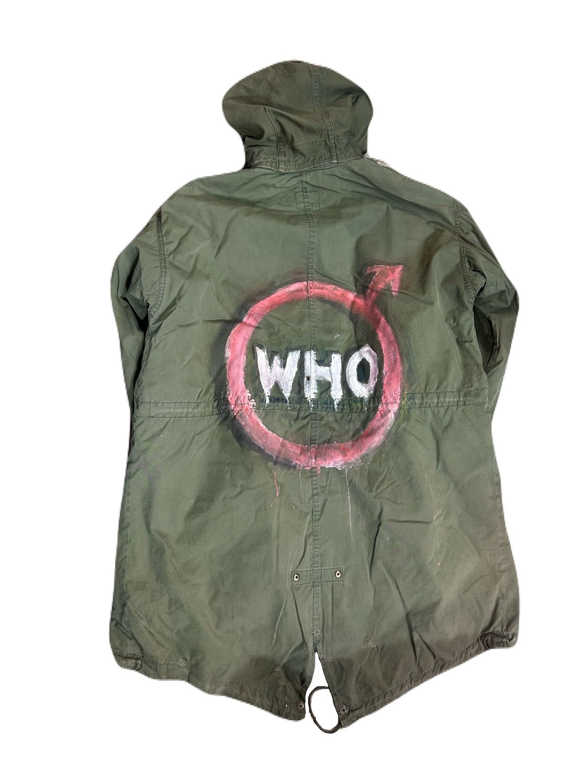 3 M-65 Fishtail Parka Hand Painted Custom