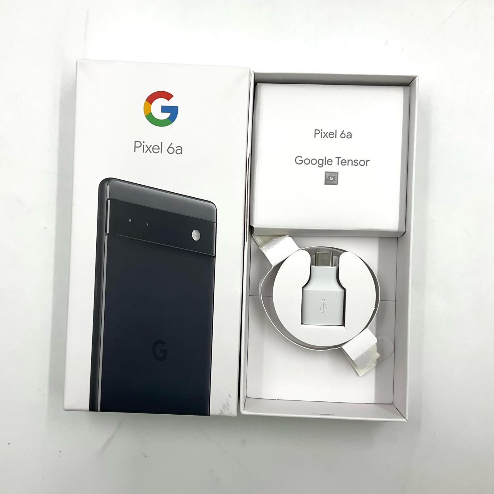 Google Pixel 6a 128GB Charcoal SIMフリー 白ロム 動作確認済【全額