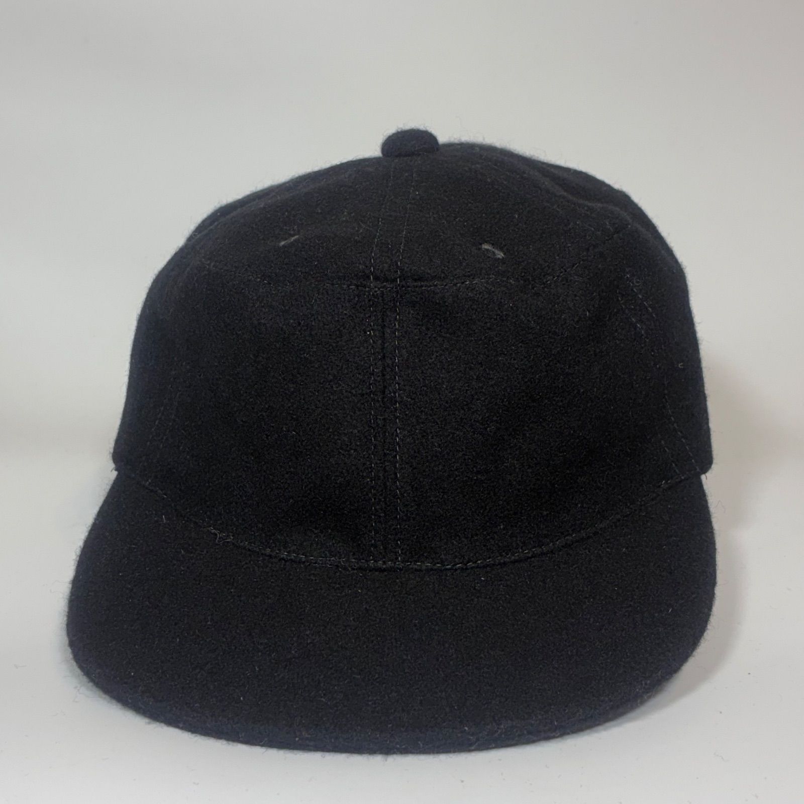OPHITES VOYAGES HEAVY WOOL WORK CAP BLACK