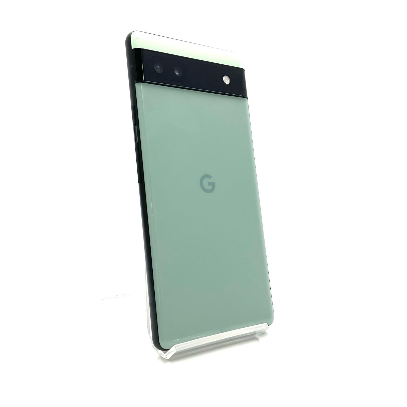 Google Pixel 6a 128GB Sage au SIMフリー 白ロム 動作確認済【全額