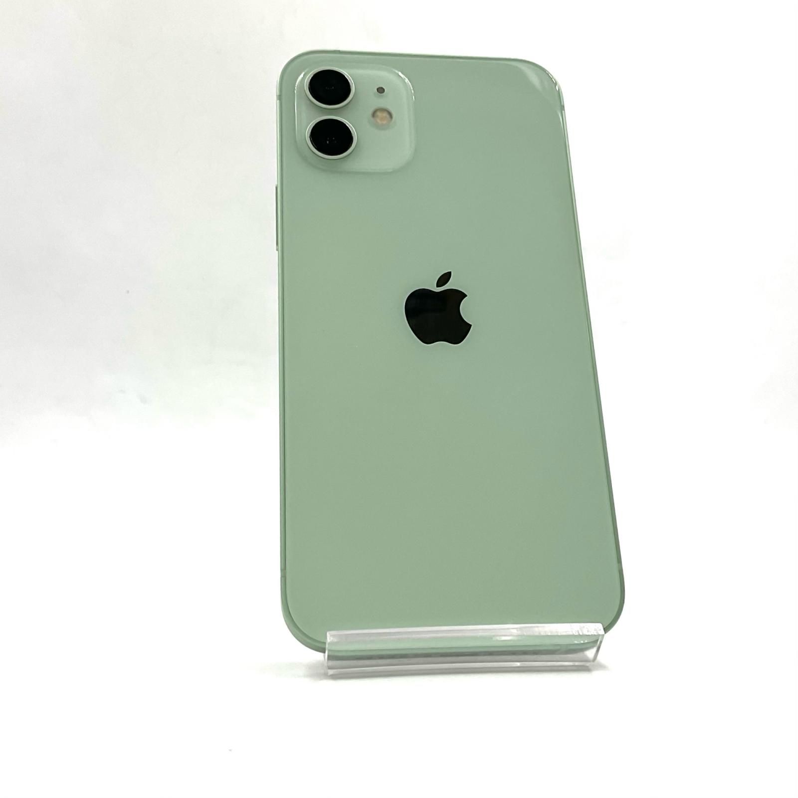 iPhone 12 グリーン 128GB 動作良好 iPhone 12 128GB グリーン 楽天モバイル 白ロム 動作確認済 75%【全額