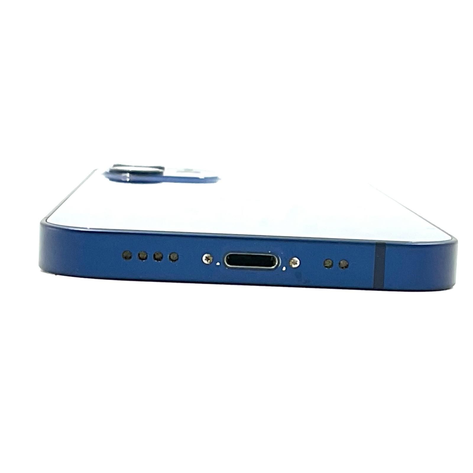 iPhone 12 mini 256GB ブルー au 白ロム 動作確認済 73%【全額返金保証