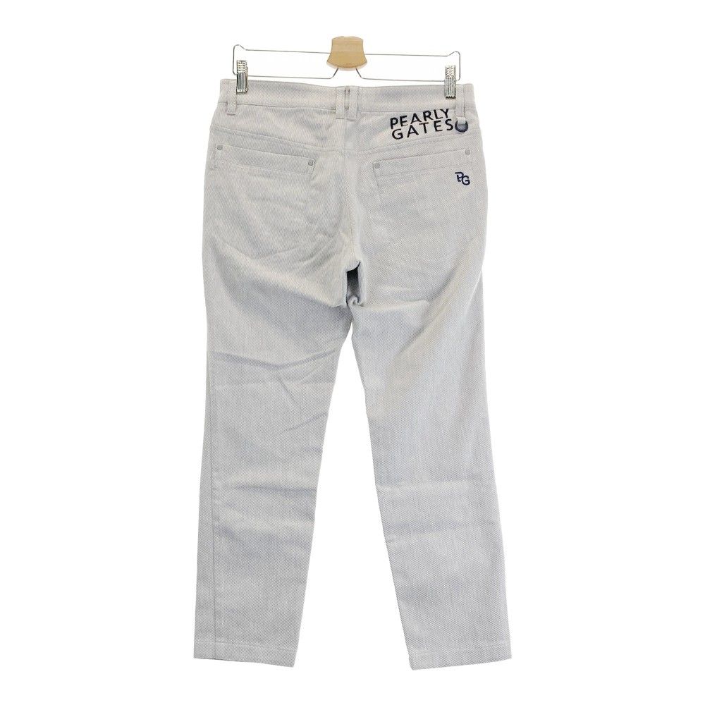 サイズ 4 PEARLY GATES パーリーゲイツ モデル ストレッチ パンツ グレー系 ゴルフウェア メンズ ストスト