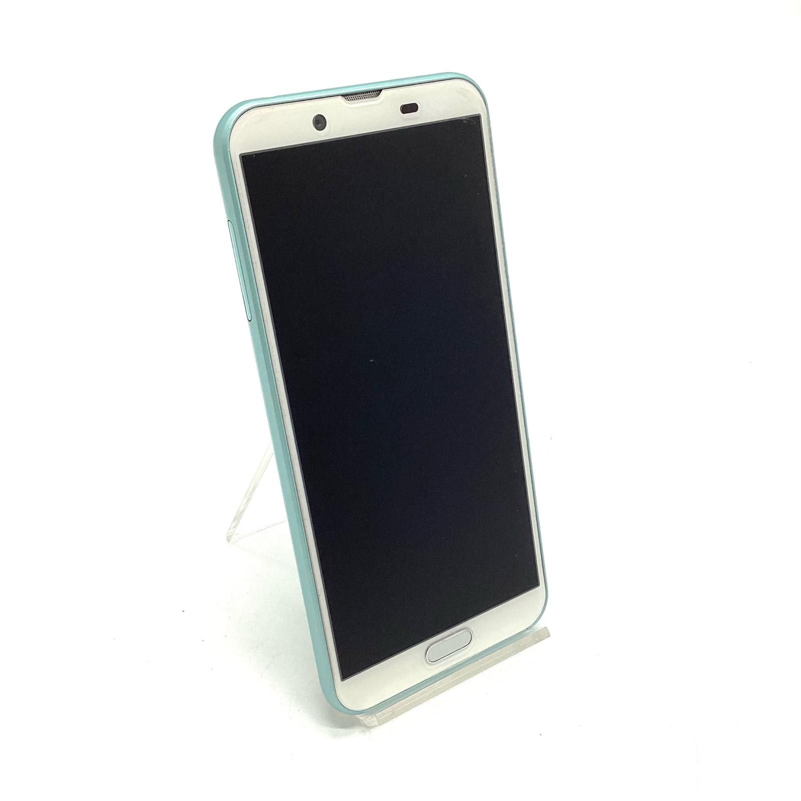 SHARP AQUOS sense2 32GB アイスグリーン au SHV43 白ロム 動作確認済