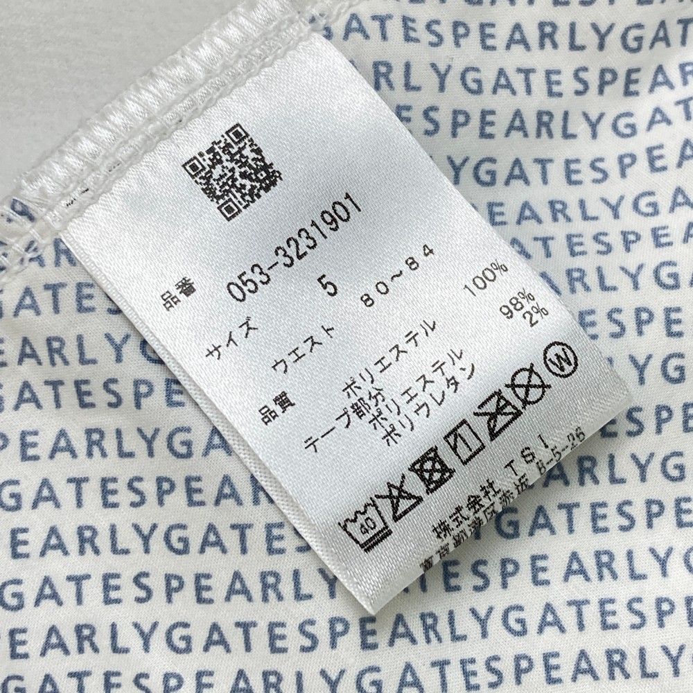 パーリーゲイツ サイズ５ サイズ：5 PEARLY GATES パーリーゲイツ 2023年モデル ロングパンツ