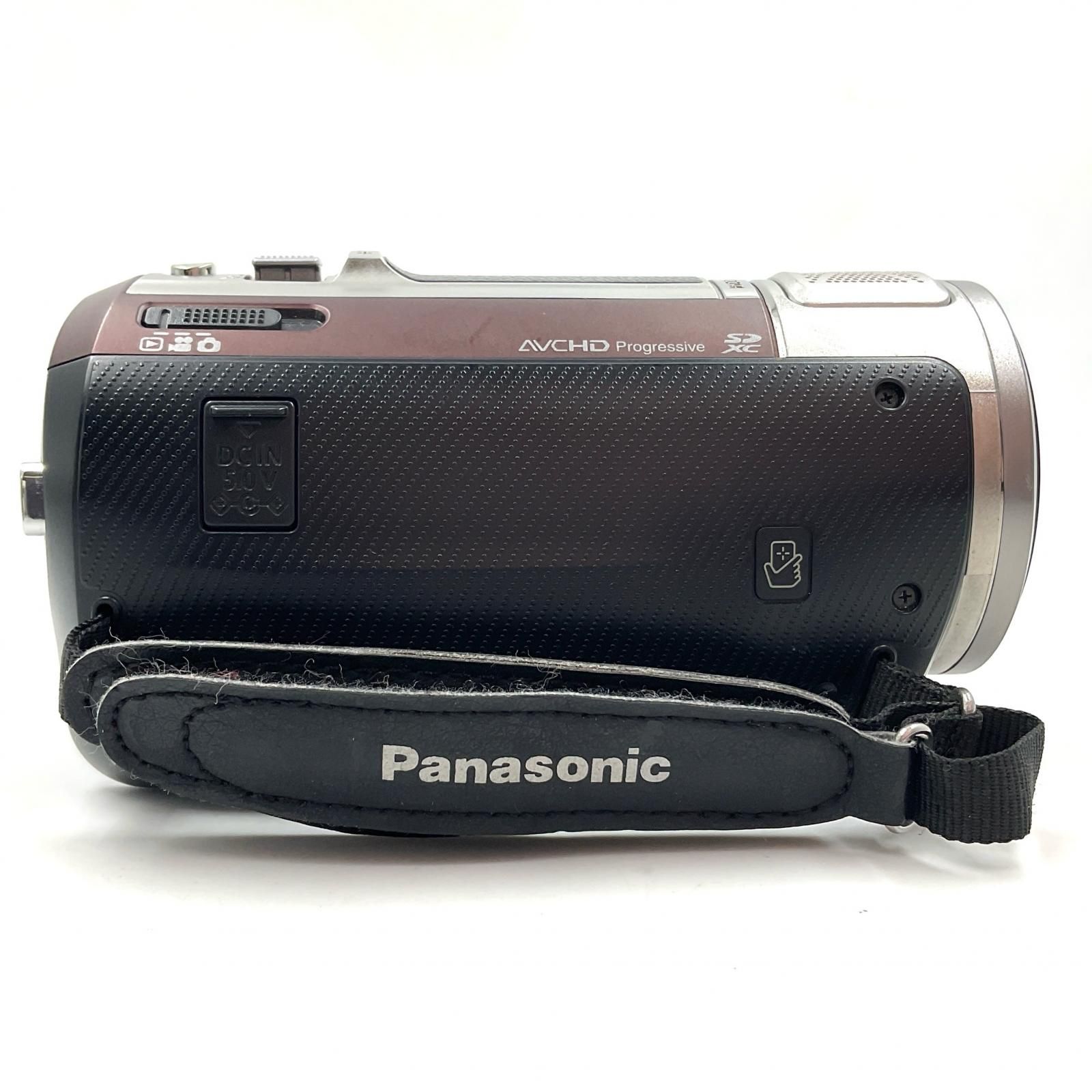 全額返金保証】【最速発送】Panasonic HC-V620M-T [ブラウン] 美品