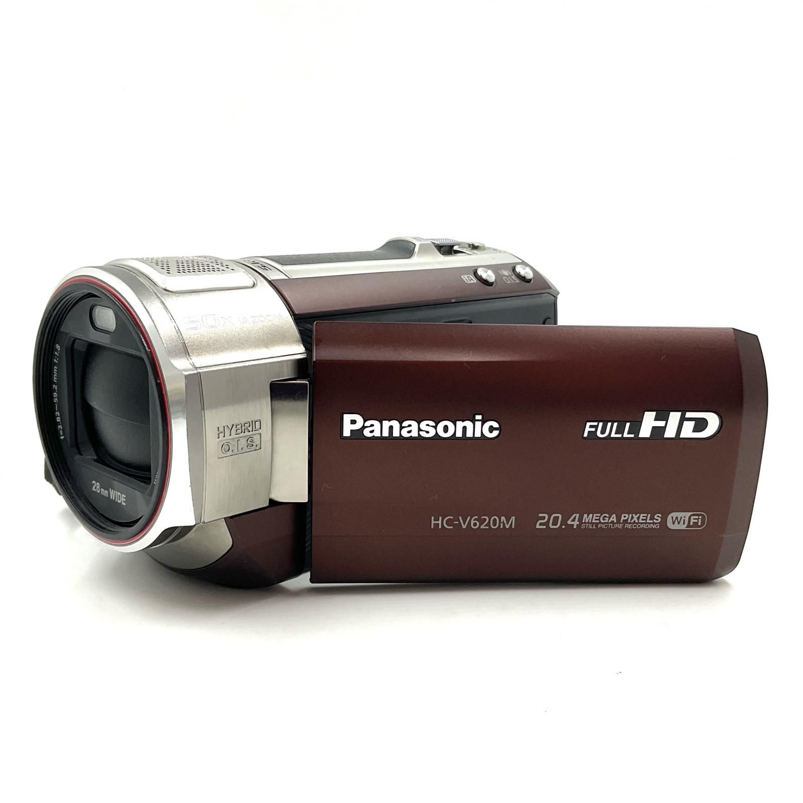 全額返金保証】【最速発送】Panasonic HC-V620M-T [ブラウン] 美品