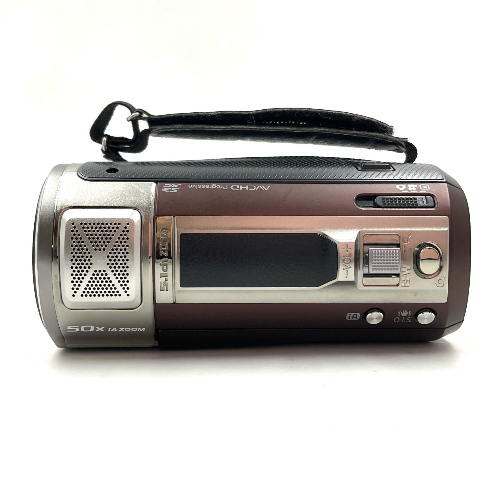 全額返金保証】【最速発送】Panasonic HC-V620M-T [ブラウン] 美品