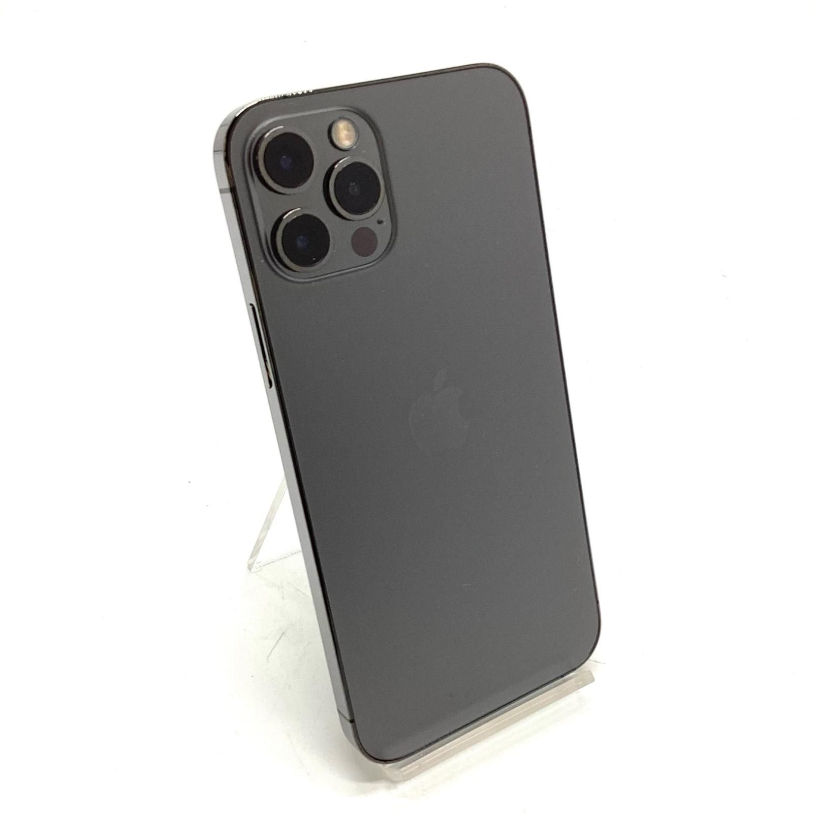 iPhone 12 Pro 256GB グラファイト docomo SIMフリー 白ロム 動作確認