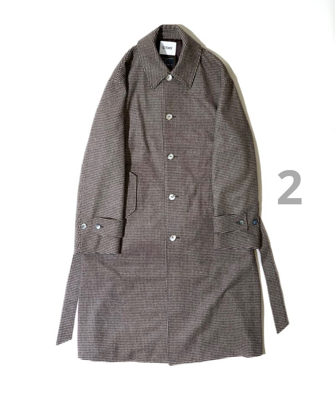 CTHY Super140'sJackalWOOL SOUTAIN COLLAR 2 - メルカリ CTHY Super140'sJackalWOOL SOUTAIN COLLAR 2 - メルカリ