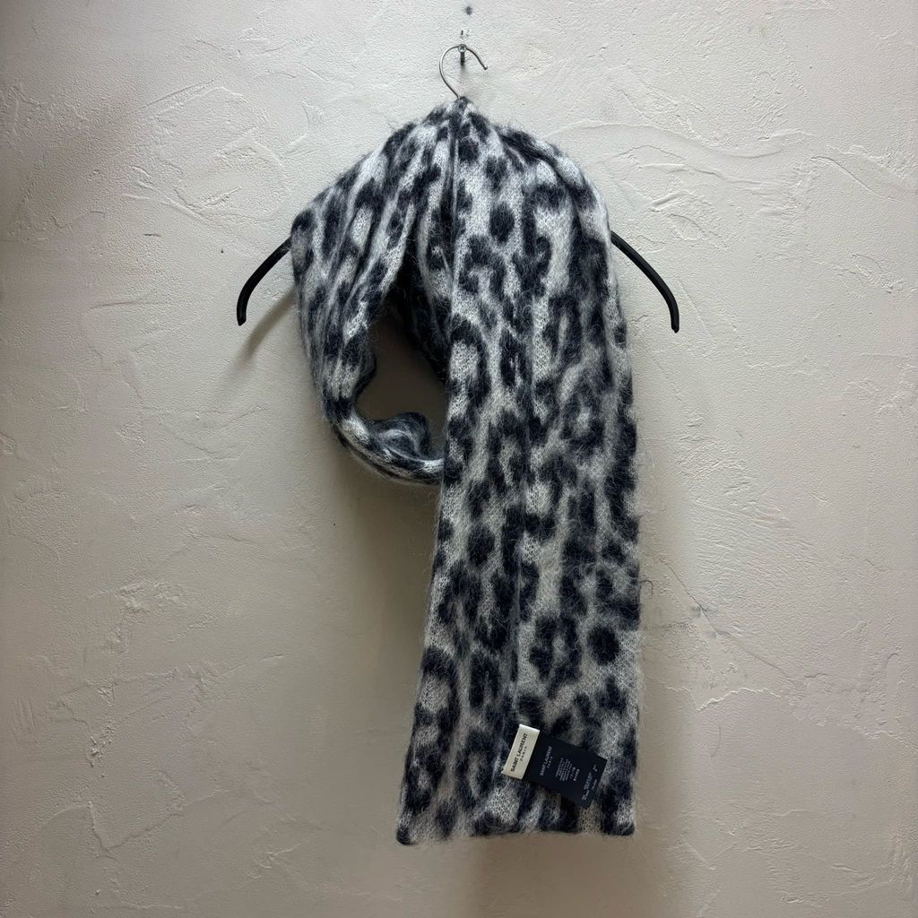 13aw SAINT LAURENT PARIS モヘアマフラー SAINT LAURENT PARIS サンローランパリ 13AW BABY CAT MOHAIR KNIT