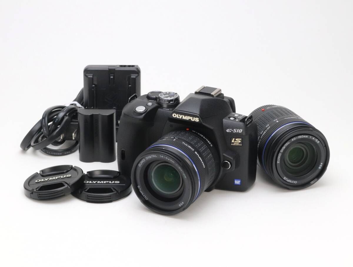 AB OLYMPUS オリンパス E-510 ダブルズームキット シャッター数 初期不良 対応 111-237