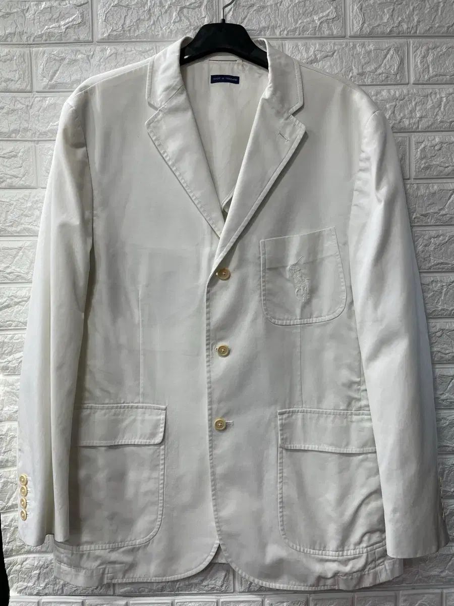 ポロラルフローレン 白 ブレザー ジャケット XL