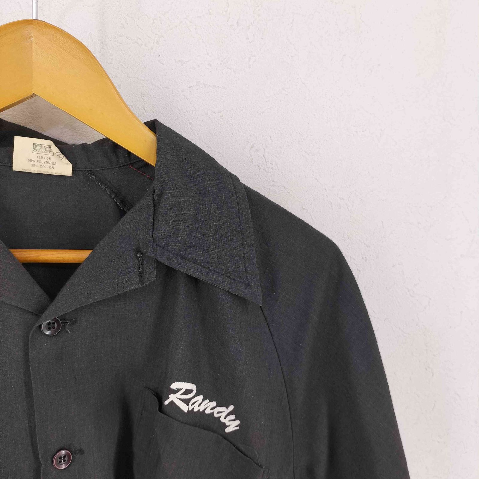 キングルイ King louie 70S USA製 ボウリングシャツ メンズ import:M キングルイ King louie 70S USA製 ボウリングシャツ メンズ import:M