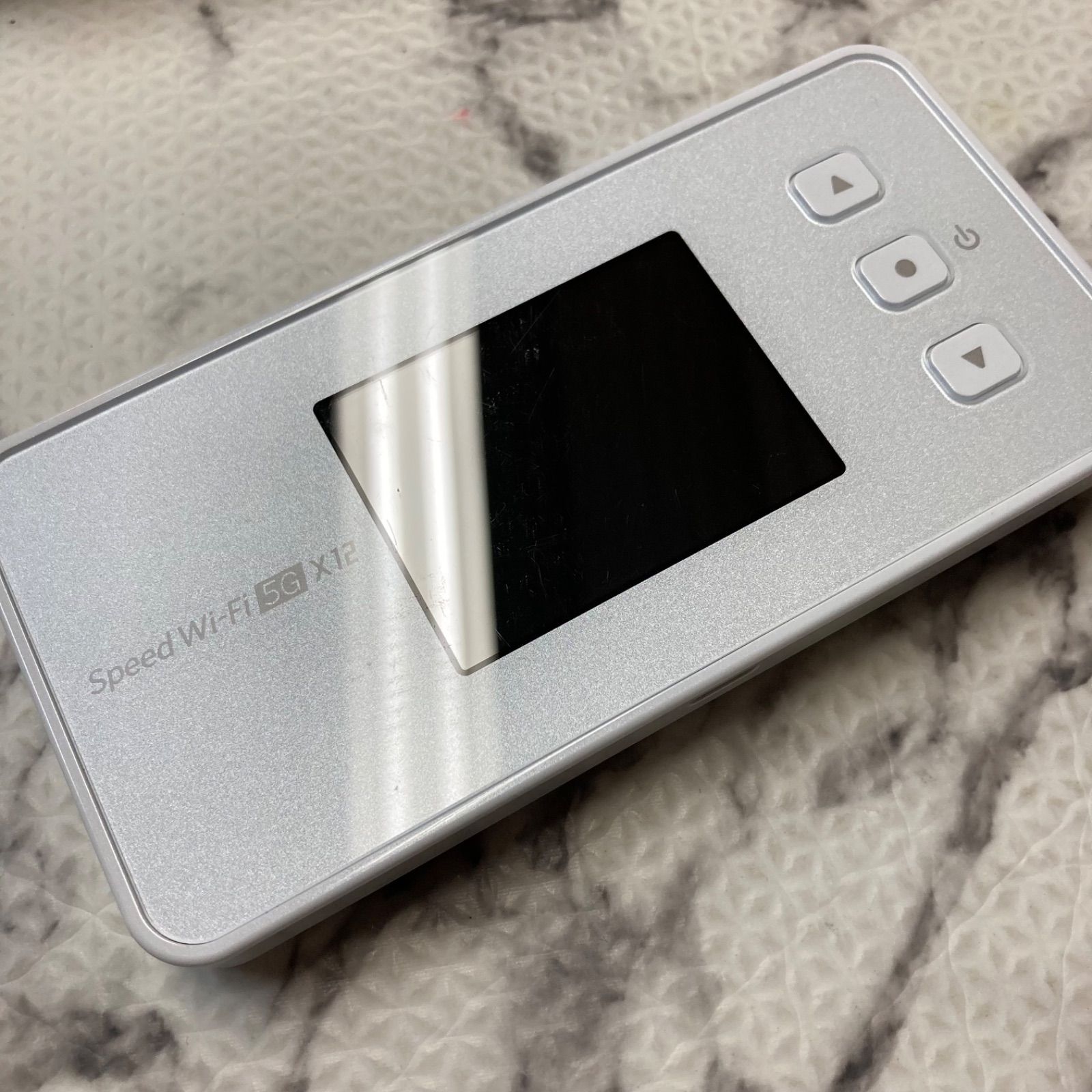 NEC Speed Wi-Fi 5G X12 ホワイト 【6bceaf2d】 - メルカリ