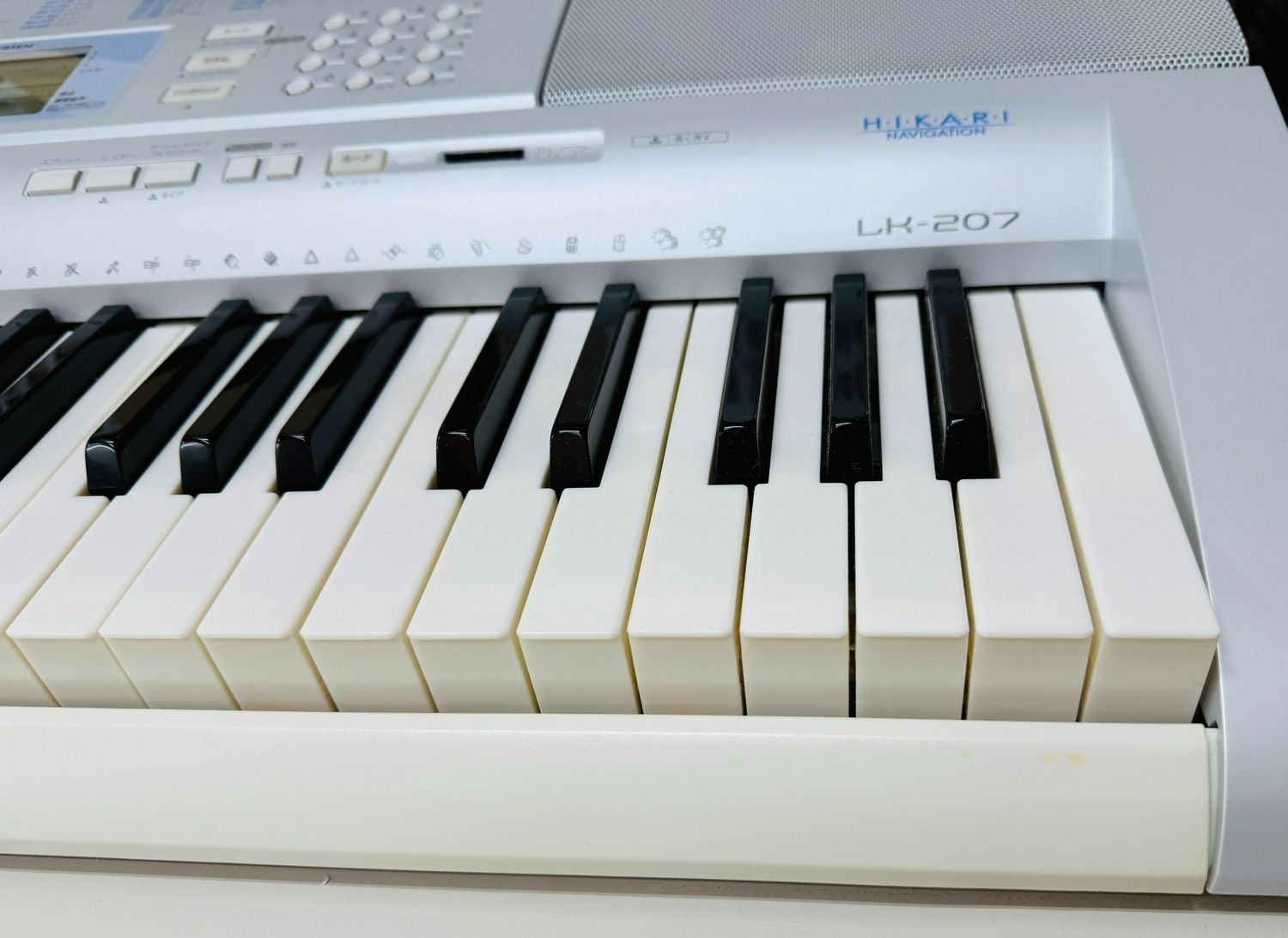 CASIO LK-207 - 光ナビゲーションキーボード(中古品) - メルカリ
