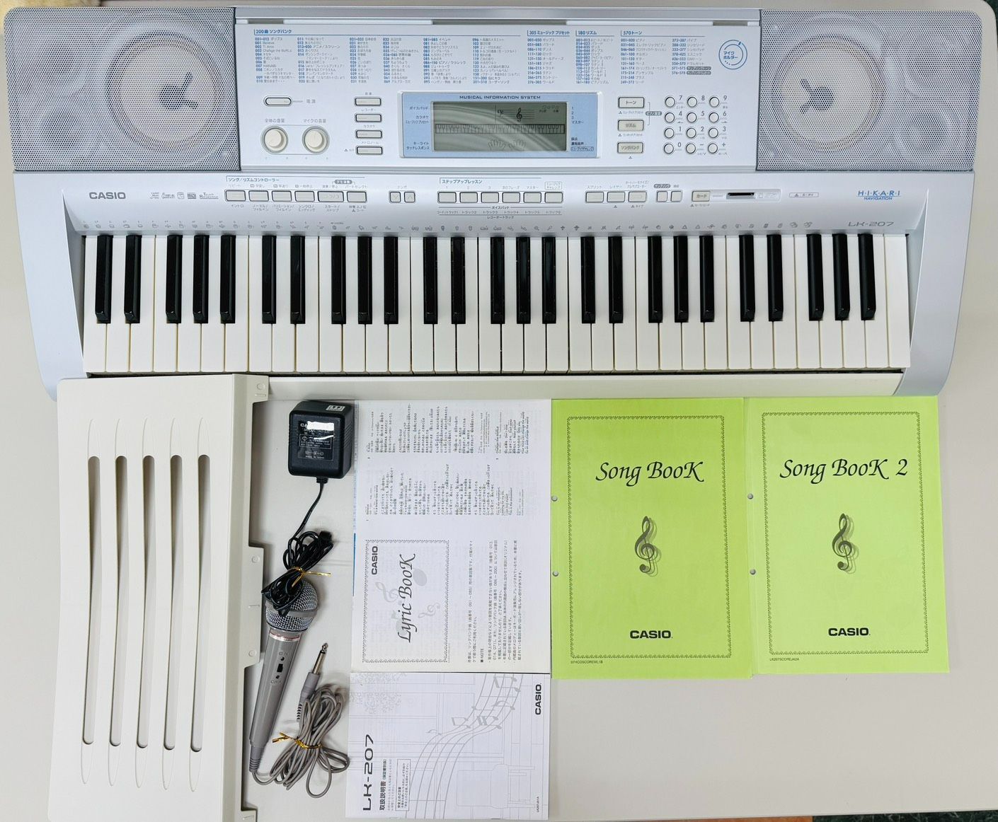 CASIO LK-207 - 光ナビゲーションキーボード(中古品) - メルカリ