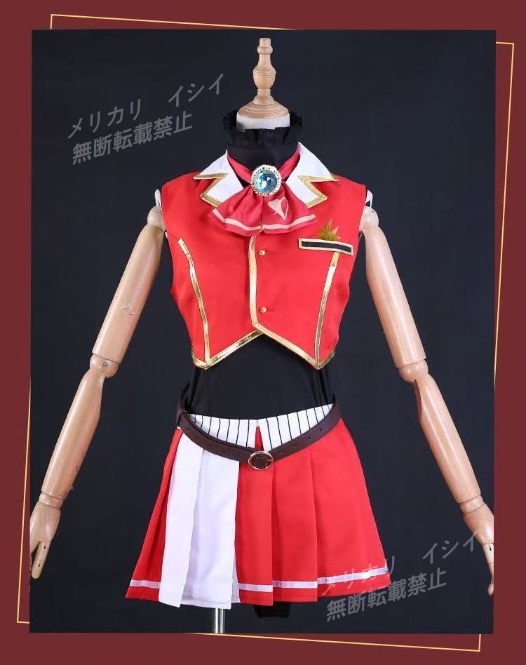 ホロライブ 宝鐘マリン 船長 コスプレ衣装＋ウィッグ VTuber cosplay