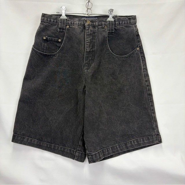 90年代 KARL KANI JEANS ブラックデニム ショートパンツ MADE IN USA サイズ34 01