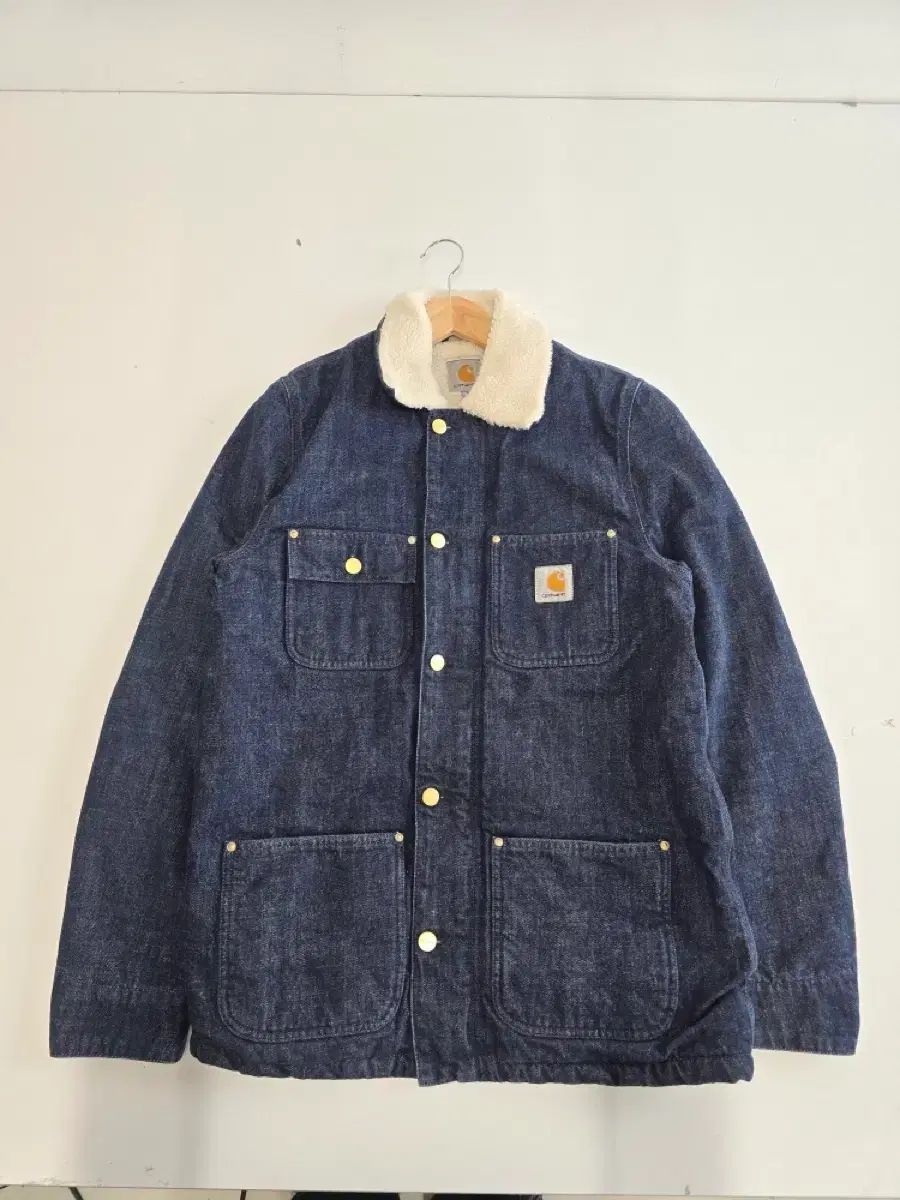 カーハート　ボアデニムジャケット　M Carhartt（カーハート） デニムジャケット 裏ボア Gジャン アウター
