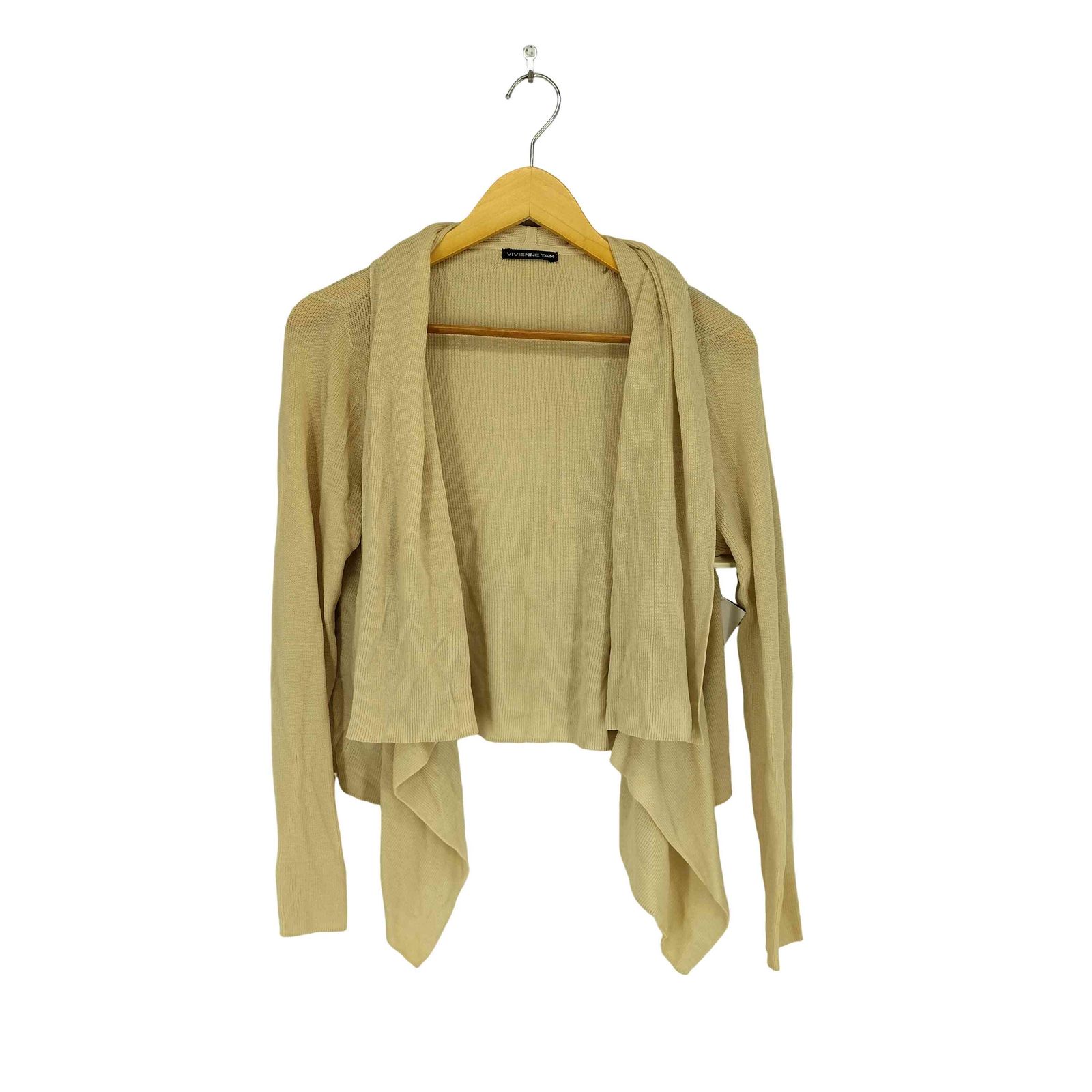 ヴィヴィアン タム / VIVIENNE TAM ニットカーディガン WLC 強撚インターシャニットジップ カーディガン｜VIVIENNE TAM