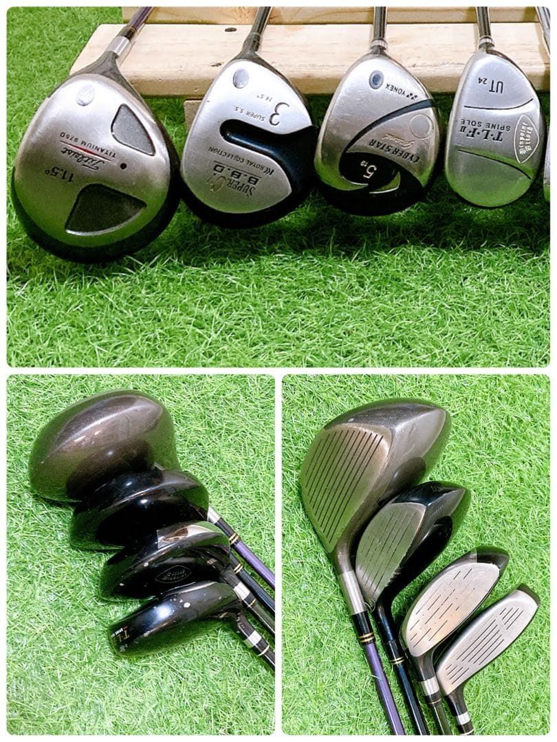 1 タイトリスト 初心者オススメ ゴルフクラブセット メンズ 13本